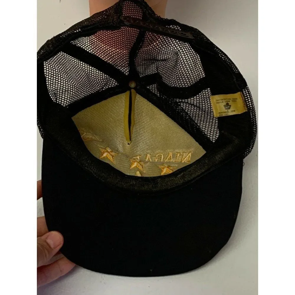Vintage Niagara Falls Captain Black Snapback Truck
